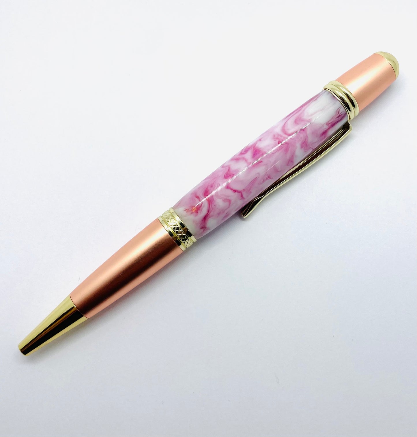Monarch pen kit: Gold & Satin Copper