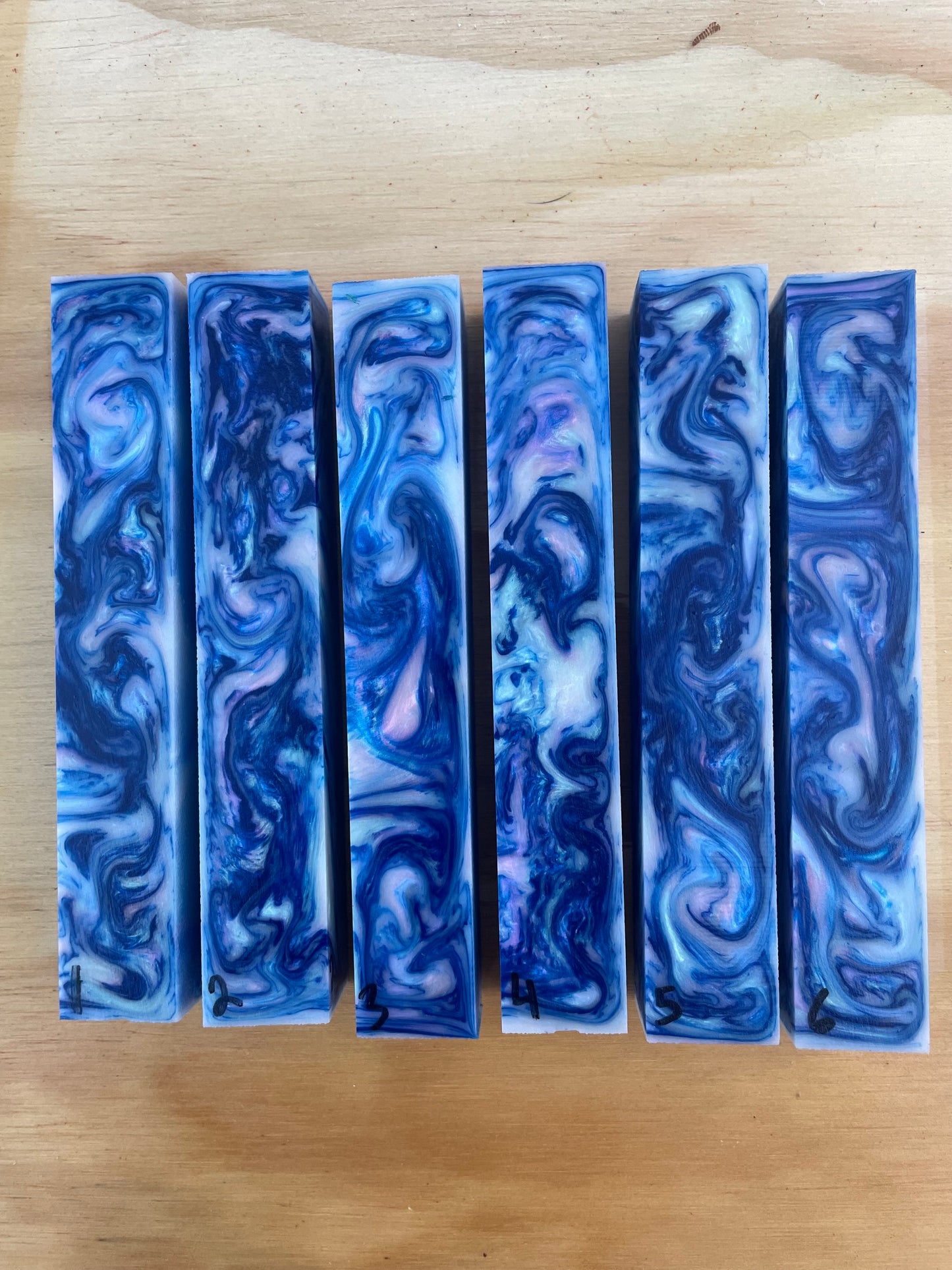 Royal Blue Fauxbalone