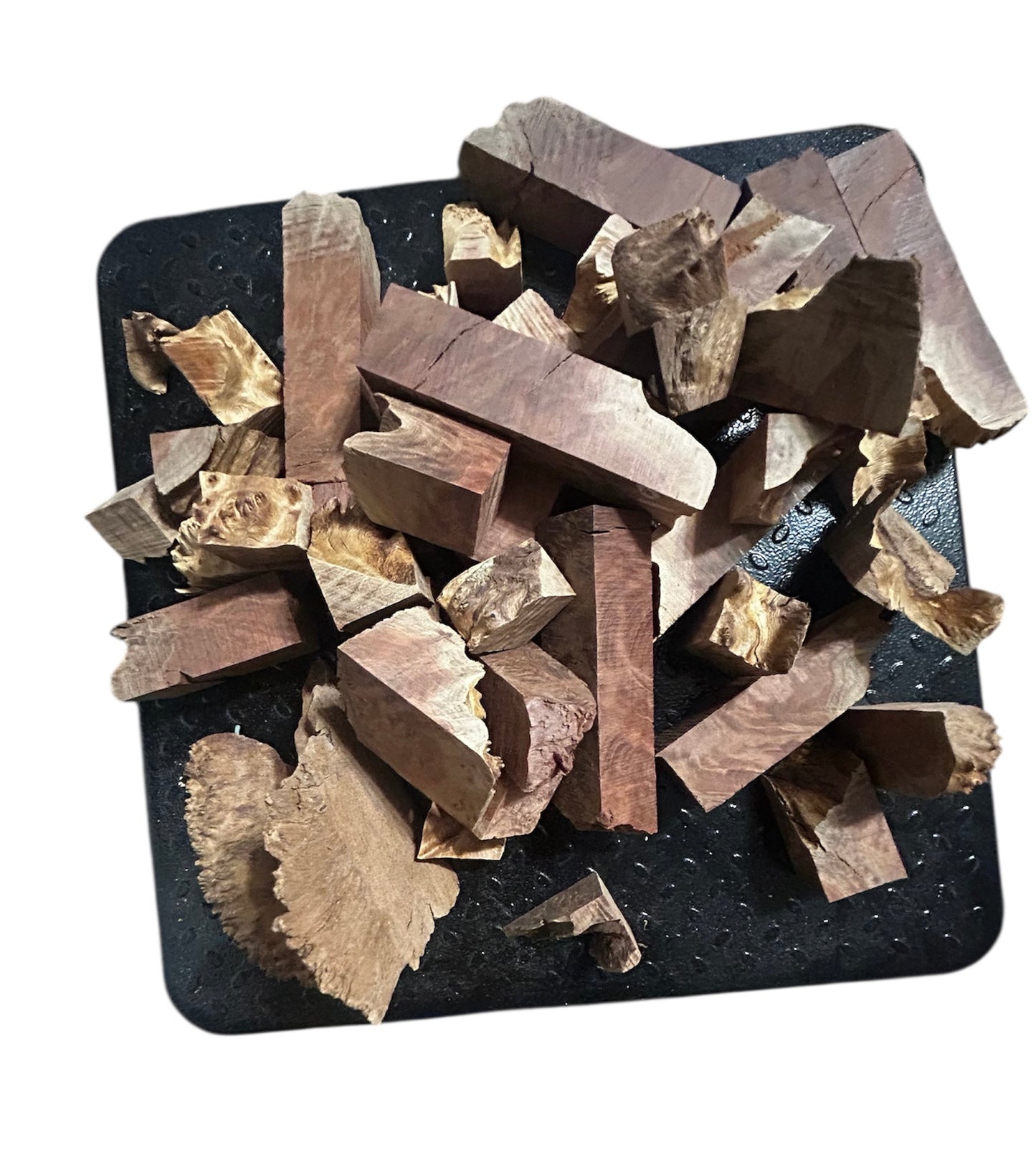 2.3lbs red mallee burl casting pieces