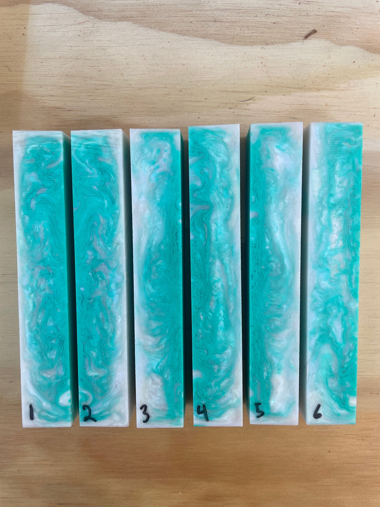 Teal Fauxbalone