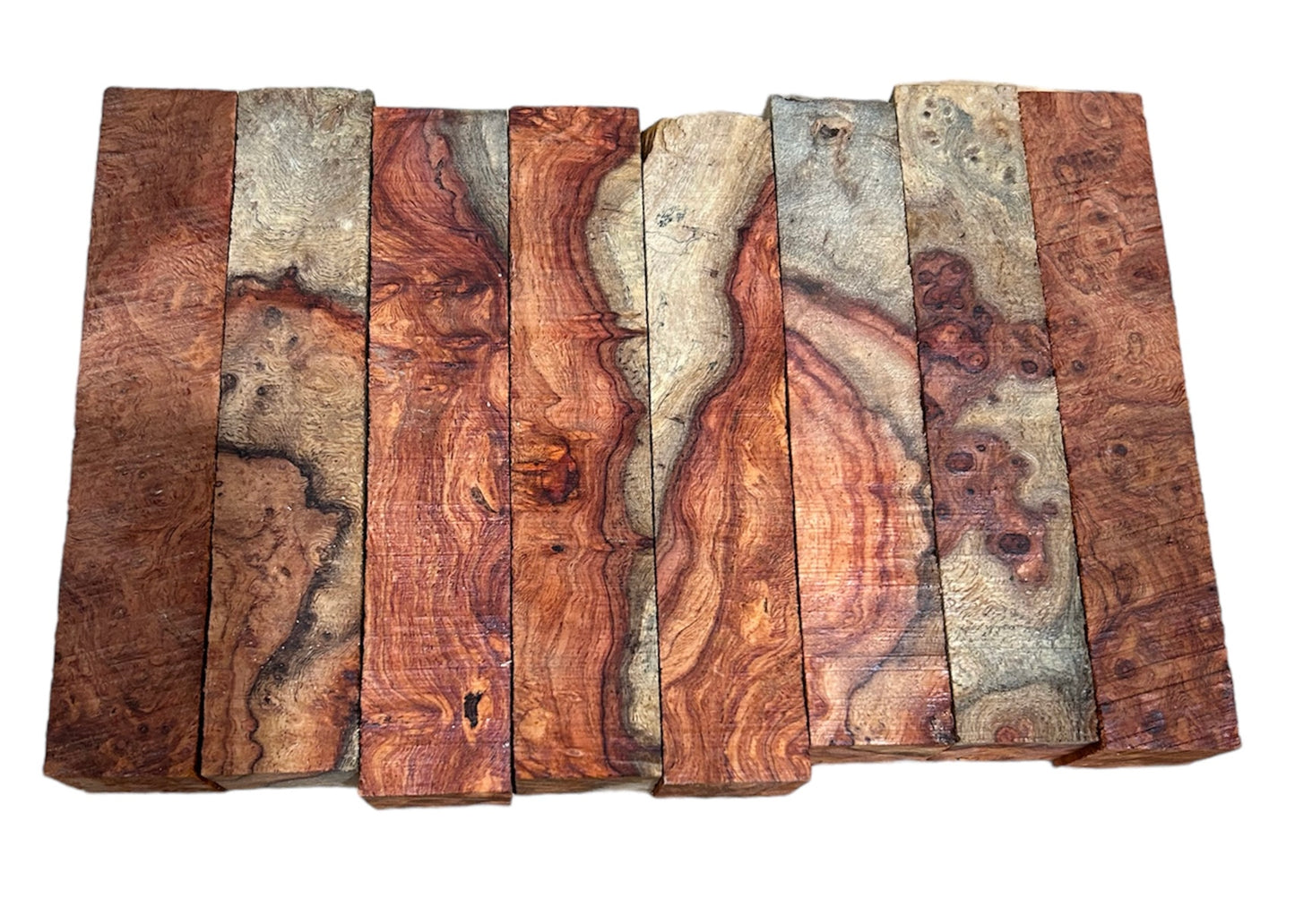 Amboyna Burl pen blanks