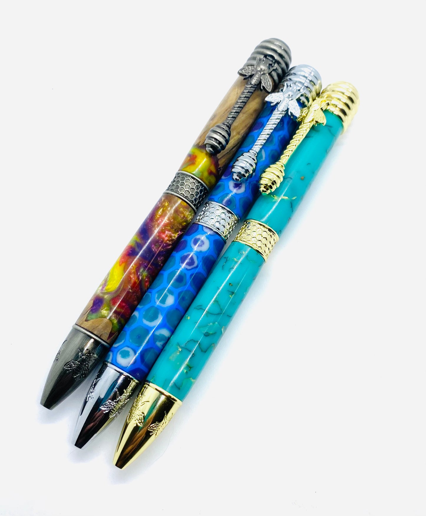 Honeybee pen kit- Gun-polish
