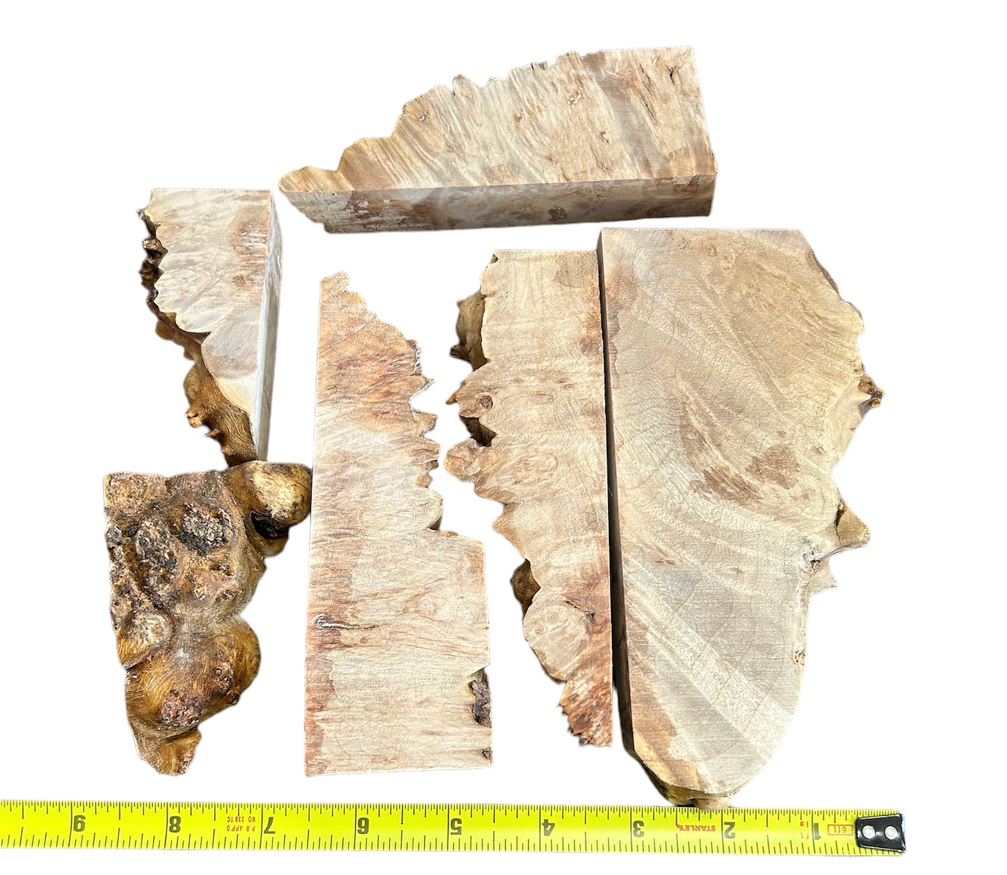 Stabilized maple Burl casting lot B