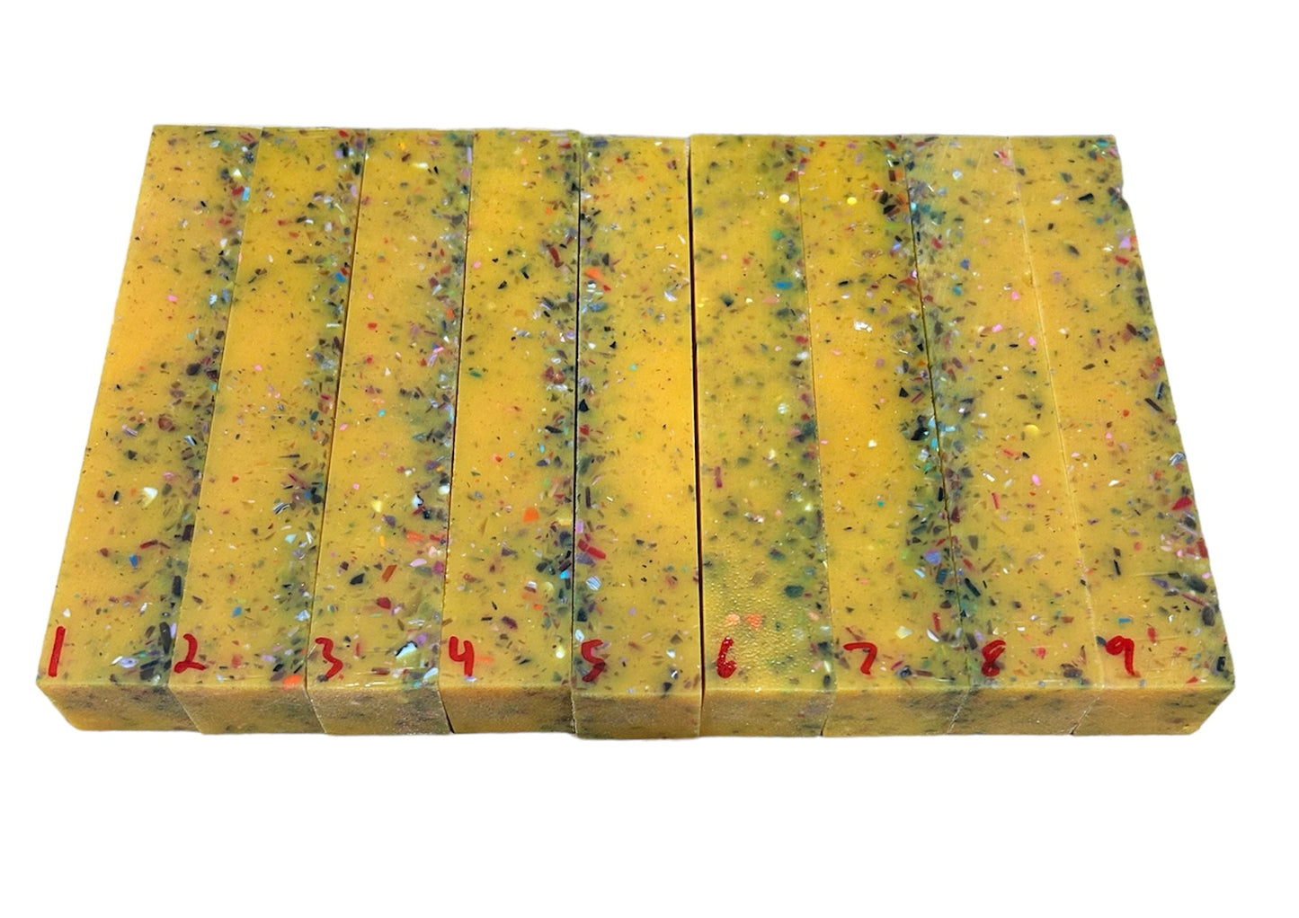Orange funfetti