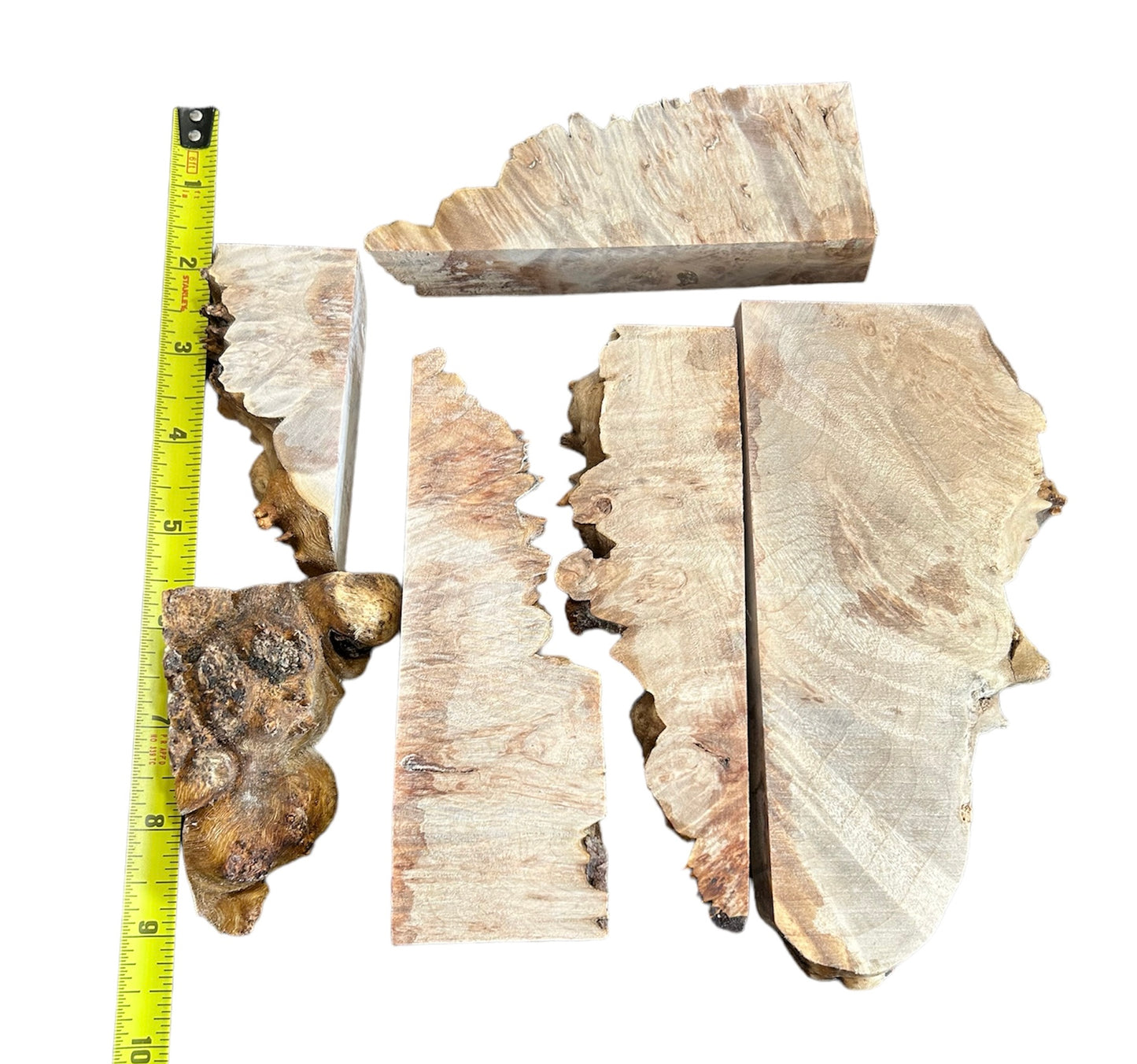 Stabilized maple Burl casting lot B