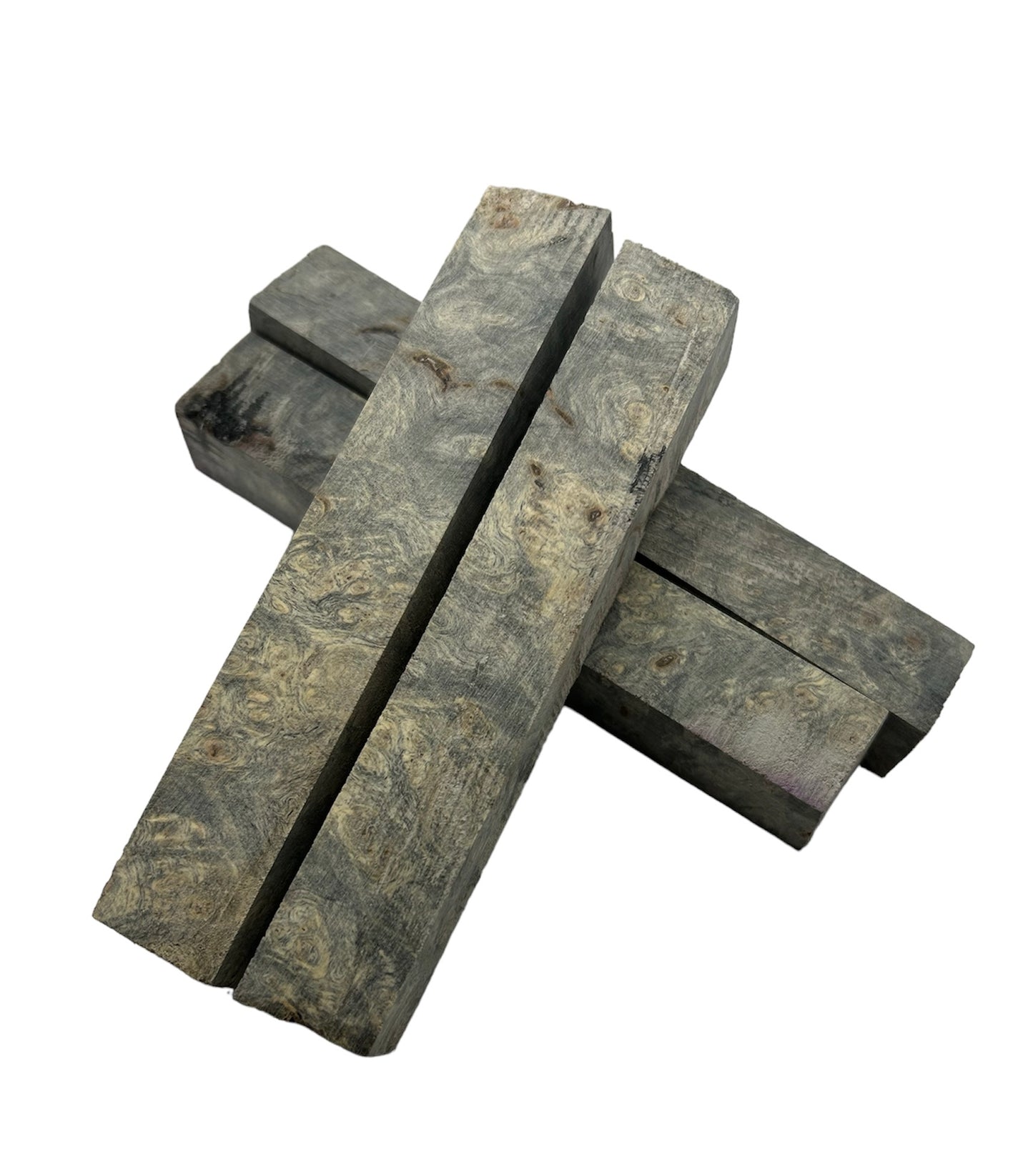 Stabilized Buckeye burl pen blanks 7/8”