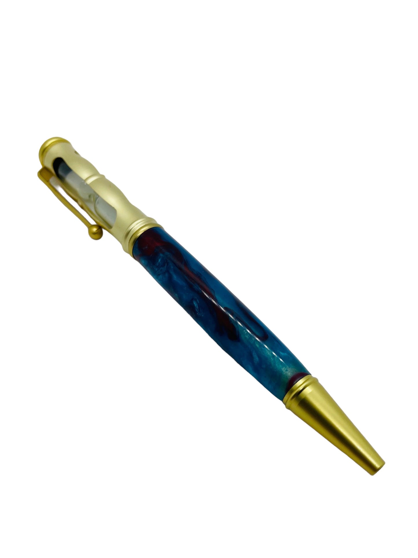 Hourglass Pen Kit- Satin Gold