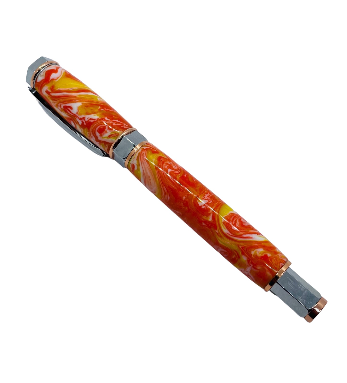 Hexagonal Magnetic Rollerball-Chrome