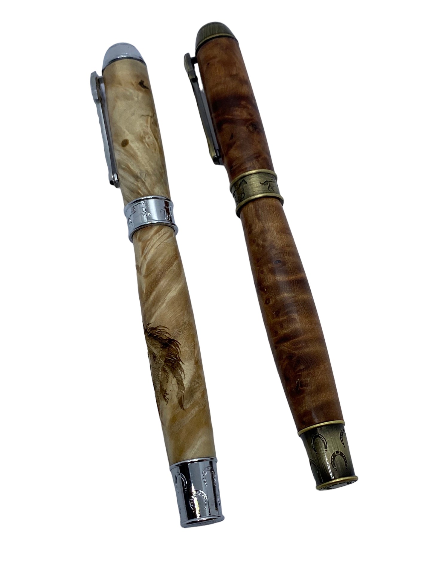 Horse rollerball-chrome