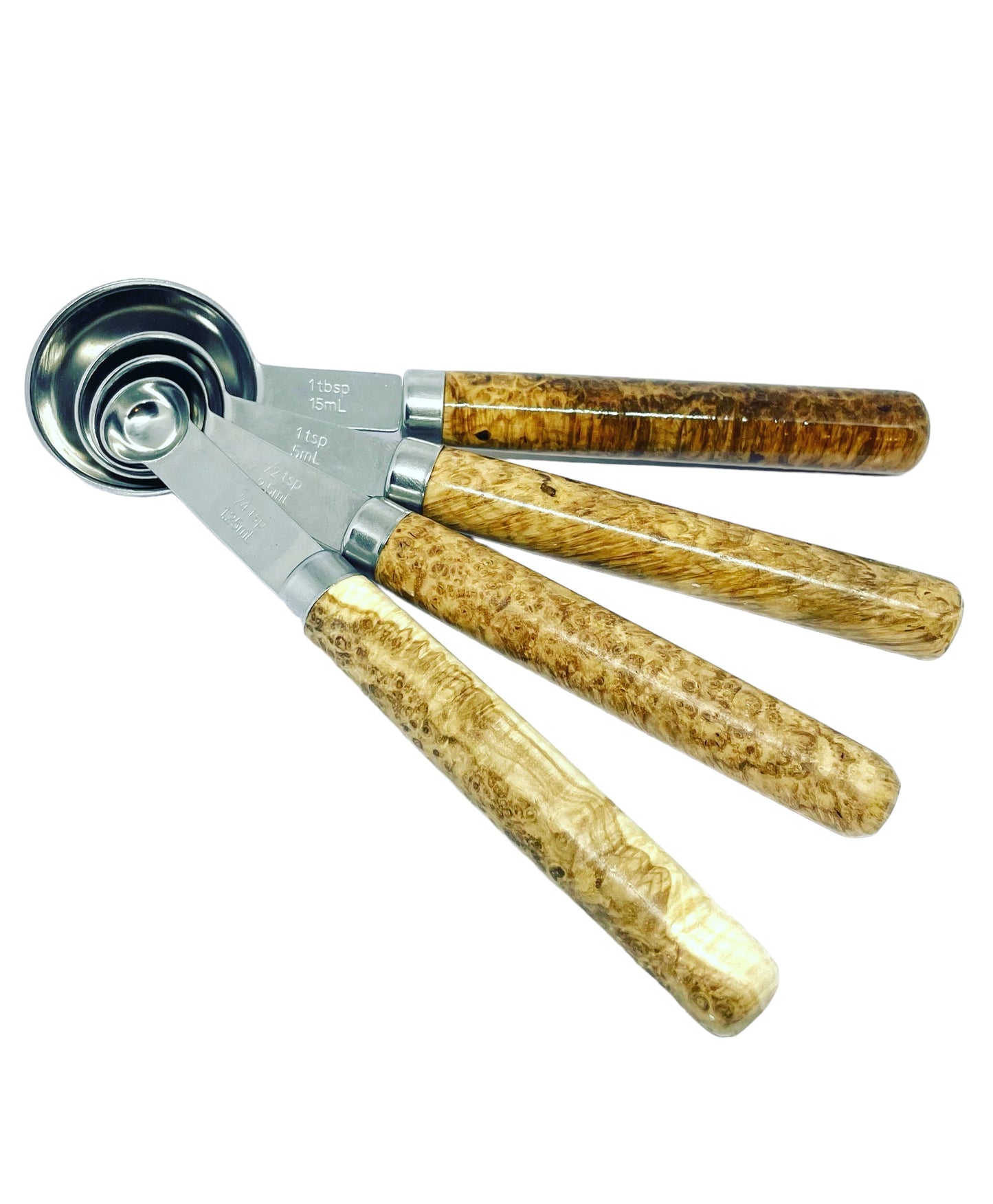 4 piece measuring spoon turning kit