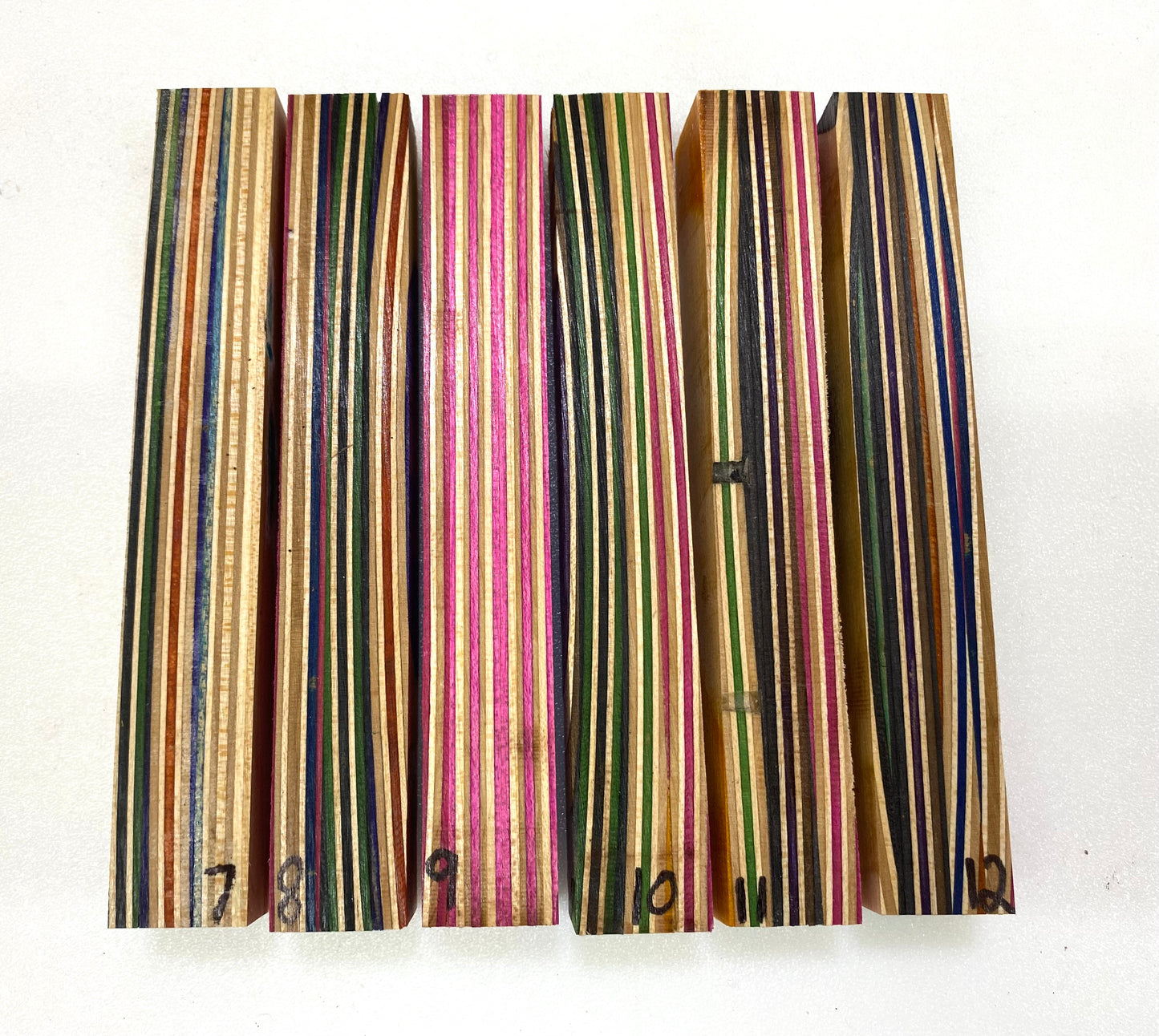 Recycled skateboard 6” blanks