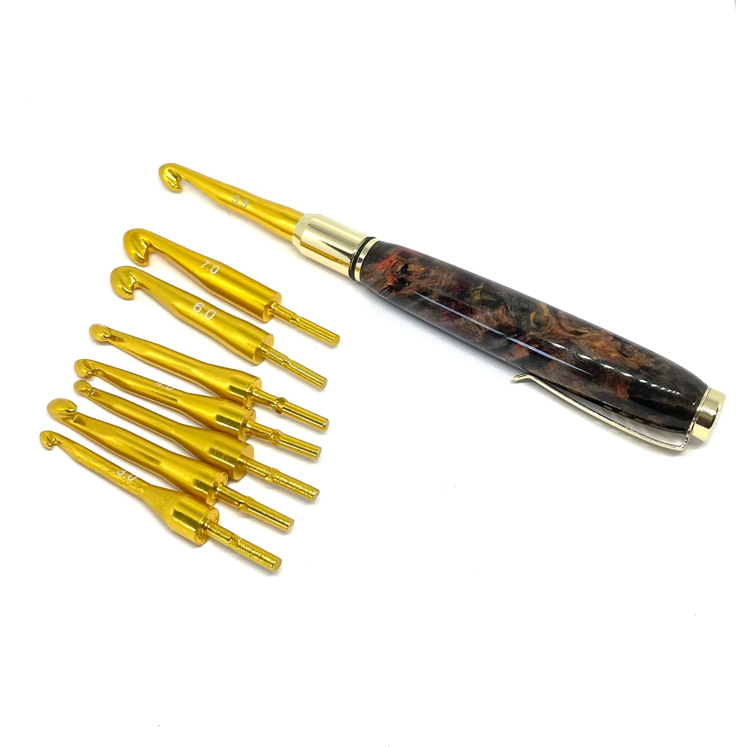 Crochet hook project kits
