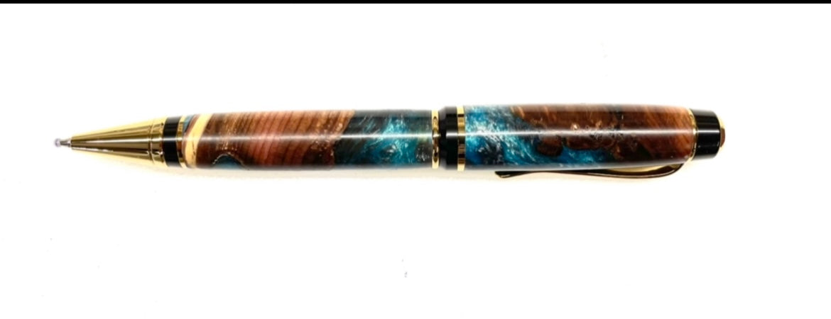 Gold cigar pen kit