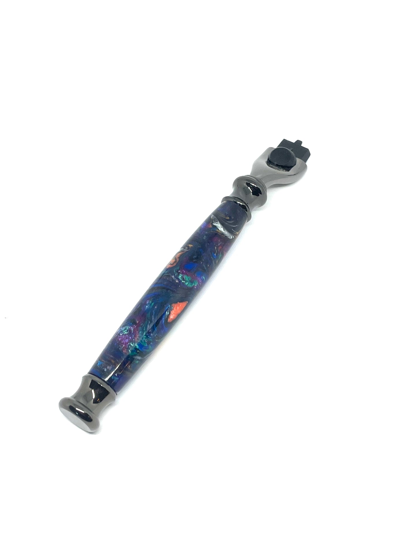 Mach3 style razor handle turning kit