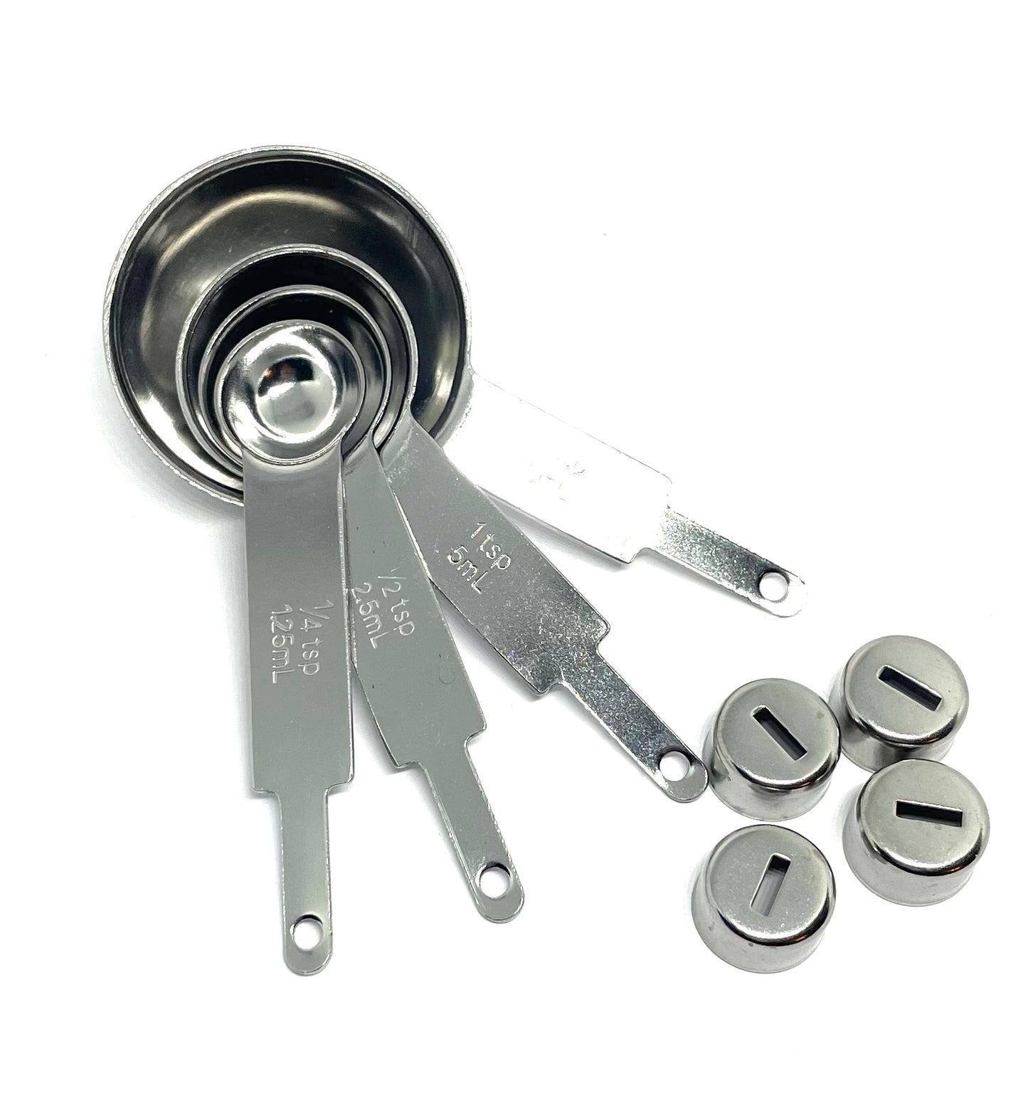 4 piece measuring spoon turning kit