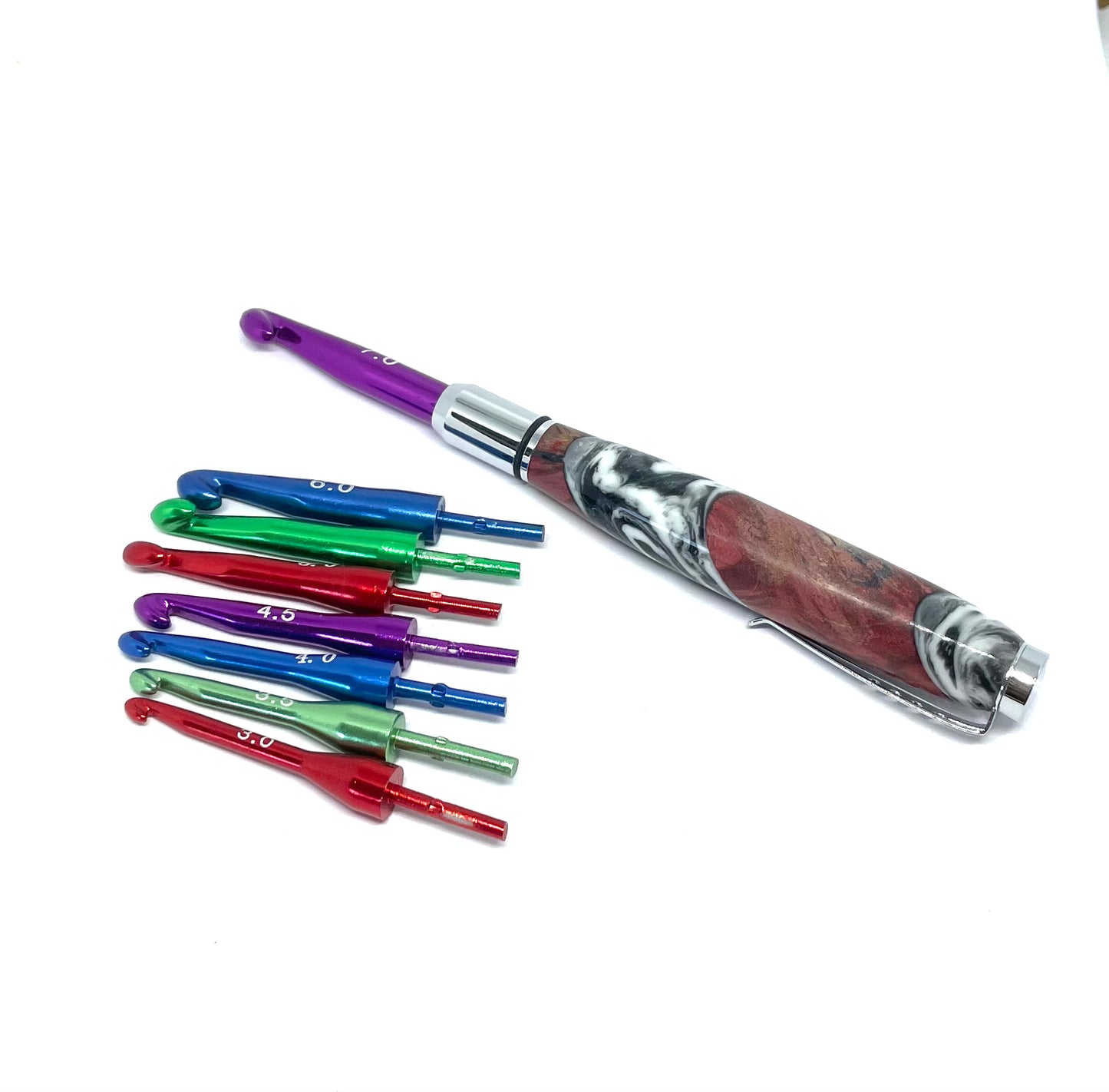 Crochet hook project kits