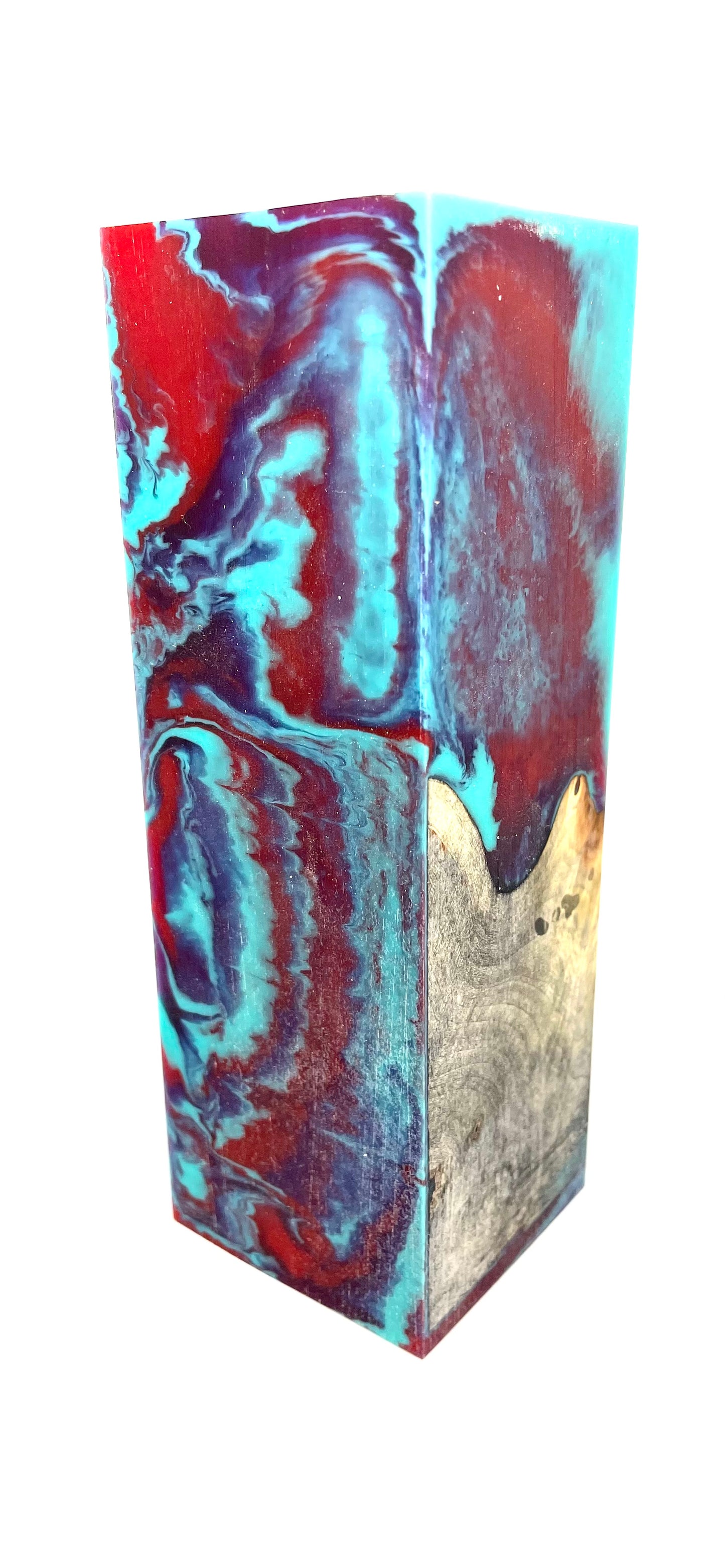 Tri colour buckeye block