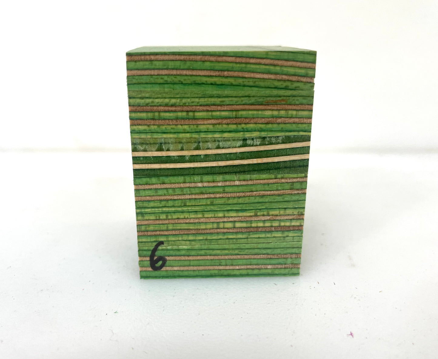 Recycled skateboard bottle stopper blanks