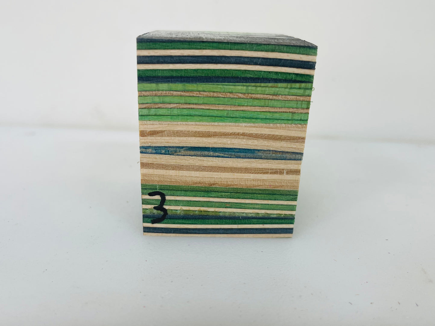 Recycled skateboard bottle stopper blanks
