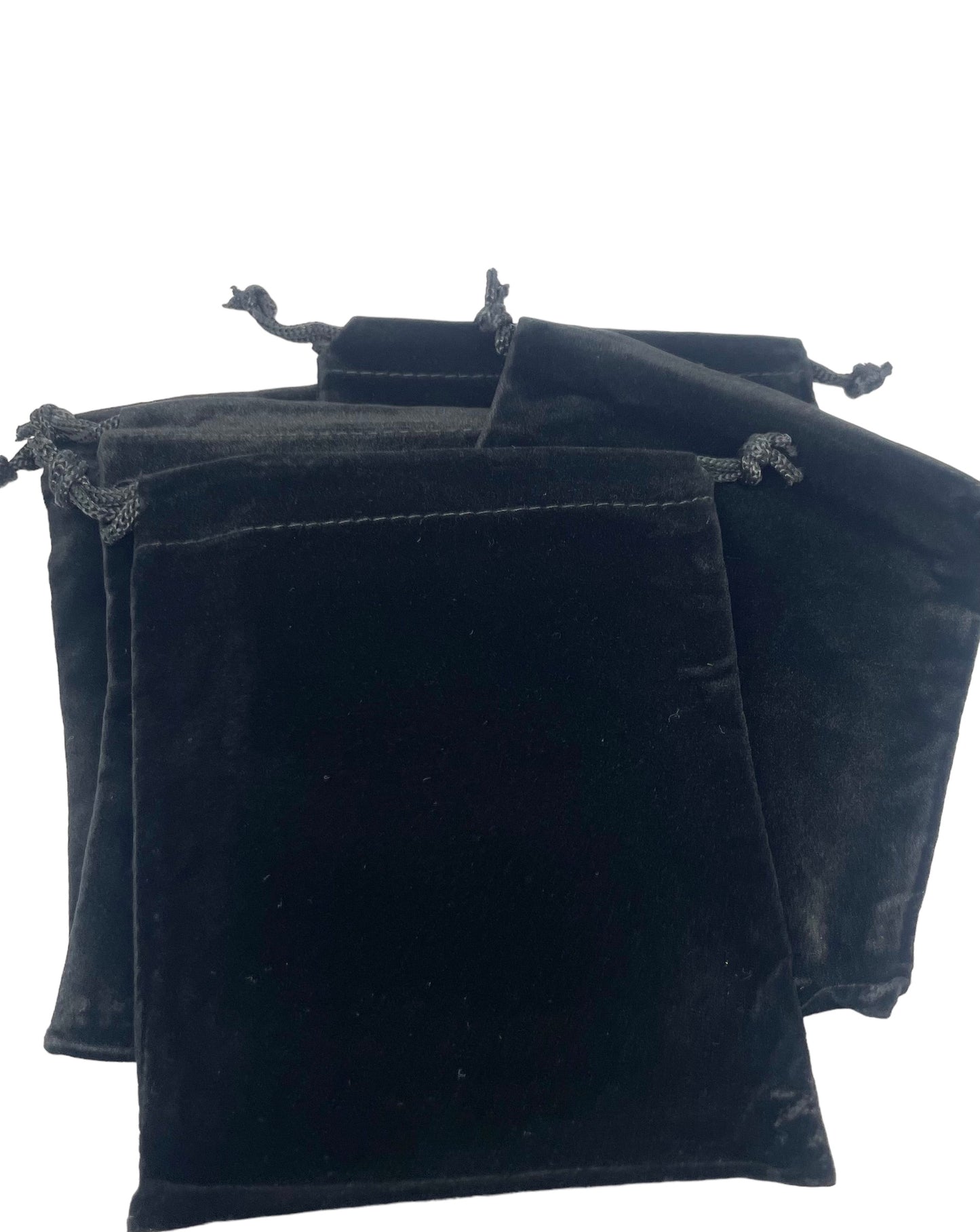 5pack black bottle stopper pouches