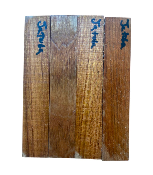 Jatoba wood pen blanks
