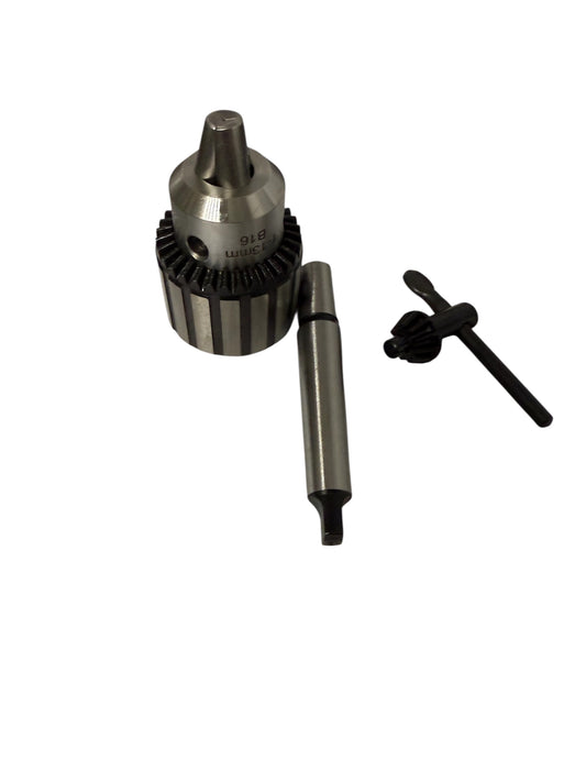 MT2 Keyed drill chuck