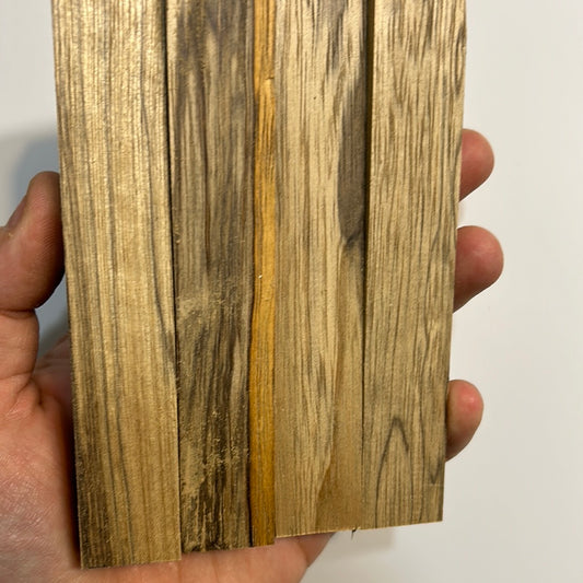 Black limba pen blanks