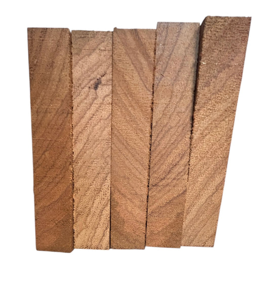 Cross cut ebiara (red zebra wood)