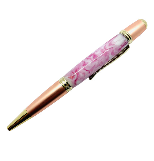 Monarch pen kit: Gold & Satin Copper