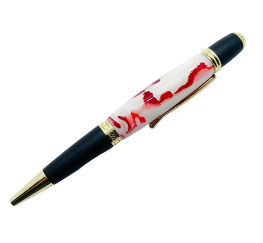 Monarch pen kit: Gold & Matte Black