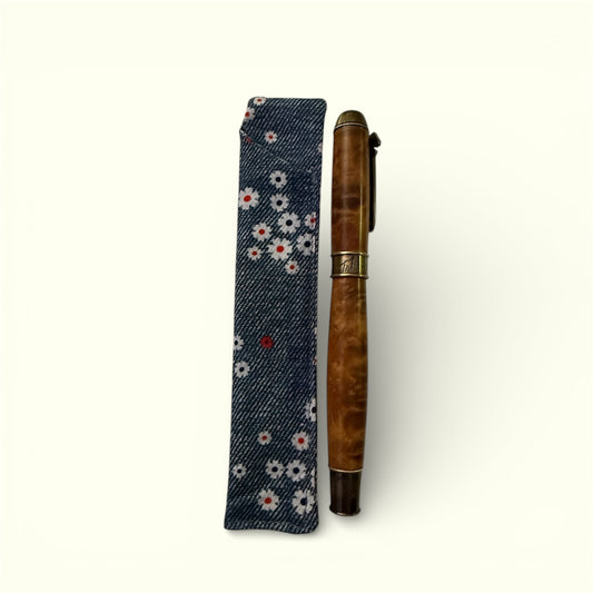 Handmade floral pen sleeves