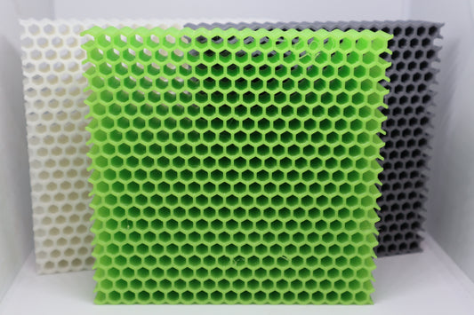 3D printed casting honeycomb